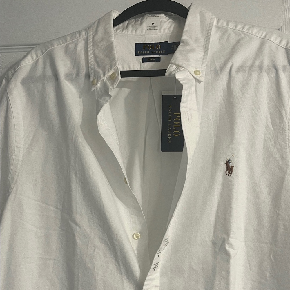 NWT Polo Ralph Lauren white polo